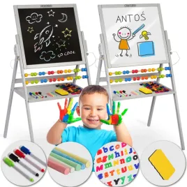 tablica-magnetyczna-drewniana-kredowa-obrotowa-4w1-ricokids-akcesoria