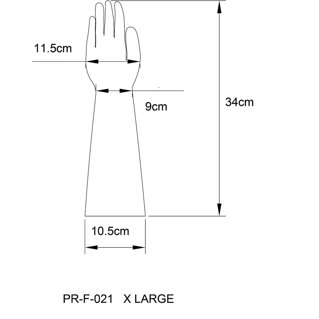 prowler-red-latex-gloves-x-large
