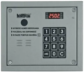laskomex-cp-2503r-srebrny-panel-audio-z-czytnikiem-kluczy-rfid
