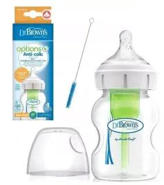 butelka-dr-brown-150-ml-szeroka-szyjka-smoczek-poziom-1-0m-wb51600