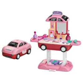 mobilny-salon-kosmetyczny-fryzjerski-dzieci-2w1-autko-toaletka-40-elementow