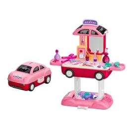 mobilny-salon-kosmetyczny-fryzjerski-dzieci-2w1-autko-toaletka-40-elementow
