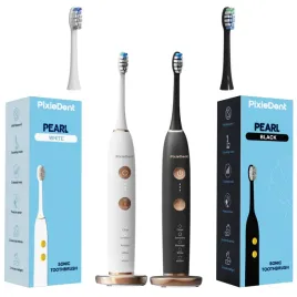 szczoteczki-soniczne-pixiedent-pearl-czarna-i-biala-z-5-trybami-ip68-timer