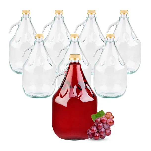 GĄSIOR 3 L na wino CYDR nalewki DAMA BALON 8 sztuk