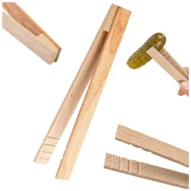 szczypce-do-grilla-kapusty-gotowania-ogorkow-kiszonych-17-cm-drewniane