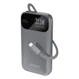 powerbank-dudao-k31-10000-mah-225w-pd-z-wbudowanym-kablem-szary