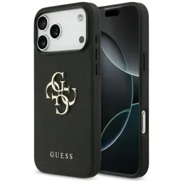 etui-guess-grained-big-4g-and-classic-logo-na-iphone-17-pro-max-czarne