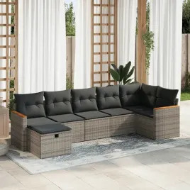 vidaxl-7-cz-zestaw-wypoczynkowy-do-ogrodu-z-poduszkami-szary