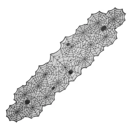 bieznik-pajeczyna-czarny-185x45cm