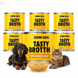 przysmak-john-dog-tasty-broth-zupa-dla-kota-i-psa-kurczak-puszka-6x140g