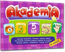 akademia-5-lat-naklejki-greg
