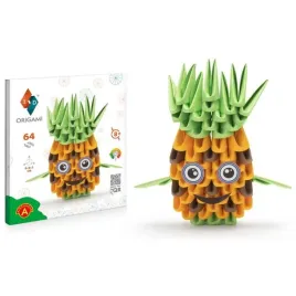 alexander-zestaw-kreatywny-origami-3d-ananas-za6070