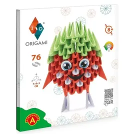 alexander-zestaw-kreatywny-origami-3d-truskawka-za6071