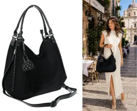 torebka-damska-zamszowa-worek-shopper-na-ramie-listonoszka-mc790-czarna