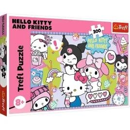 puzzle-300-szalone-trio-hello-kitty-trefl-23039