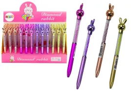 dlugopis-z-zajacem-diamenciki-niebieski-wklad-0-7mm-mix