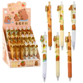 dlugopis-zelowy-kapibara-niebieski-tusz-0-5mm-14cm-mix