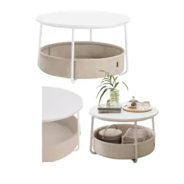 stolik-vasagle-okragly-75-x-45-x-45cm-bialy