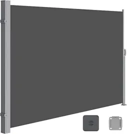 markiza-roleta-boczna-songmics-ze-skrzynka-stalowa-antracyt-350-x-160-cm