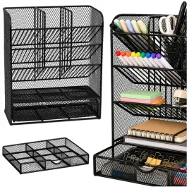 metalowy-organizer-biurkowy-na-przybory-akcesoria-pisaki-czarny