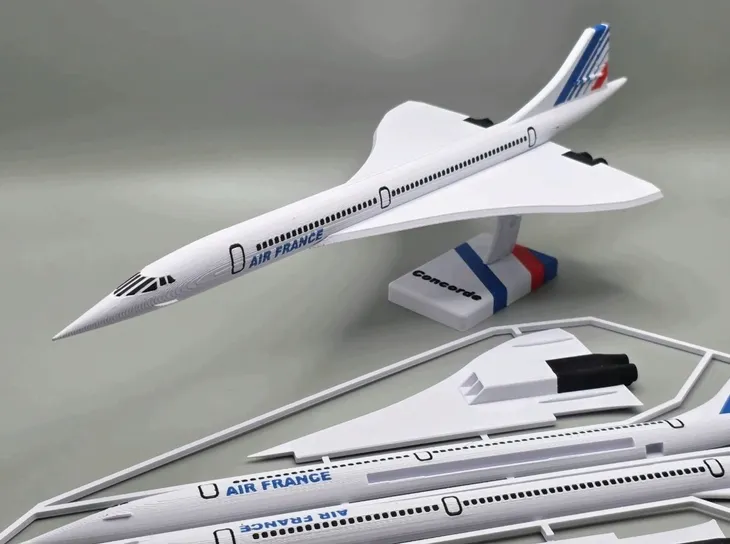 model-do-skladania-concorde-pla-3d-stan-nowy