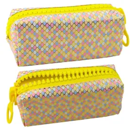 piornik-szkolny-organizer-wzor-lusek-syrenich-duzy-suwak-kolorowy-21x8cm