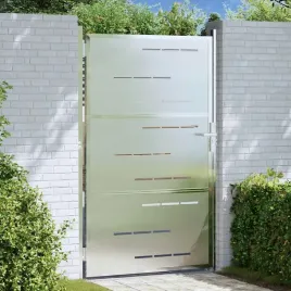 vidaxl-brama-ogrodowa-z-blokada-srebrny-85-x-120-cm-stal-nierdzewna