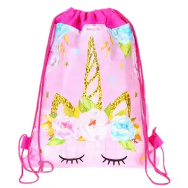 worek-szkolny-na-buty-stroj-gimnastyczny-jednorozec-kwiaty-rozowy-35x27cm
