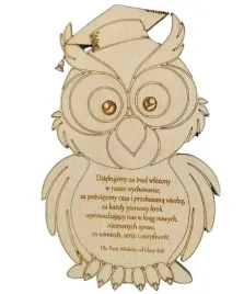 scrapki-sowa-z-grawerem-dla-nauczyciela-duza-dowolny-tekst-napis-175-cm