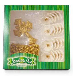 decorpol-zestaw-dekoracji-cukrowych-na-tort-komunijny-bialy