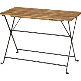 ikea-tarno-stol-ogrodowy-czarny-bejca-jasnobrazowa-100x54-cm