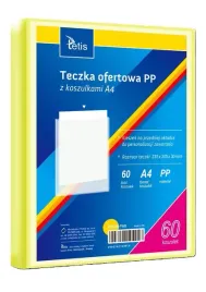 teczka-ofertowa-a4-pp-60-koszulek-zolta