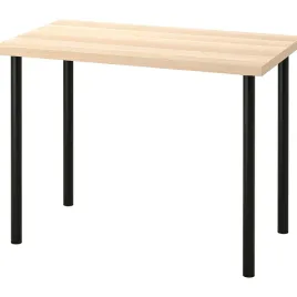 ikea-linnmon-adils-biurko-imitacja-debu-bialego-czarne-100x60