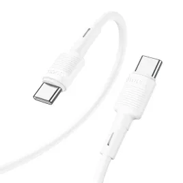 kabel-usb-c-do-usb-c-hoco-pd-3a-60w-1-m-x83-bialy