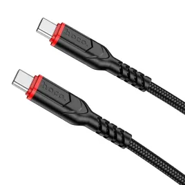 kabel-usb-c-do-usb-c-hoco-pd-qc-3a-60w-1-m-x59-czarny