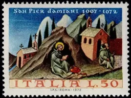 wlochy-1972-mnh-f-vf-sc1113-petrus-damian