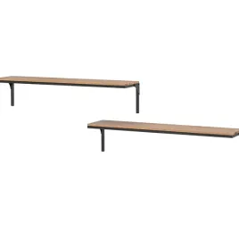 ikea-fjallbo-polka-scienna-kombinacja-czarny-metal-drewno-101cm-loft