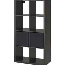 ikea-kallax-regal-z-2-wkladami-polka-szafka-czarnobrazowy-77x147-cm