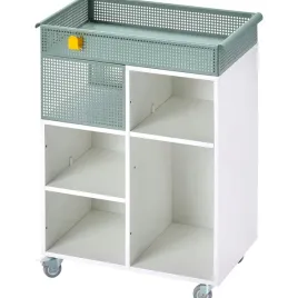 ikea-ovning-wozek-organizer-dla-dzieci-bialy-szarozielony-54x33-cm