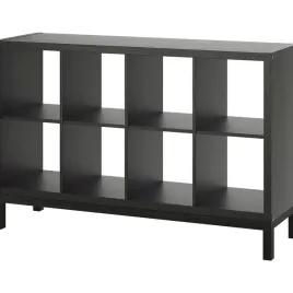 regal-ikea-kallax-z-rama-nosna-czarnobrazowy-czarny-147x94-cm