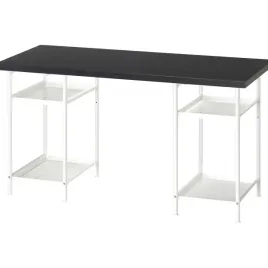 ikea-lagkapten-spand-biurko-z-polkami-140x60-cm-czarnobraz-bialy