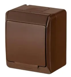 hermes-gniazdo-hermetyczne-pojedyncze-z-u-16a-ip44-brazowe-gnt-0321-06
