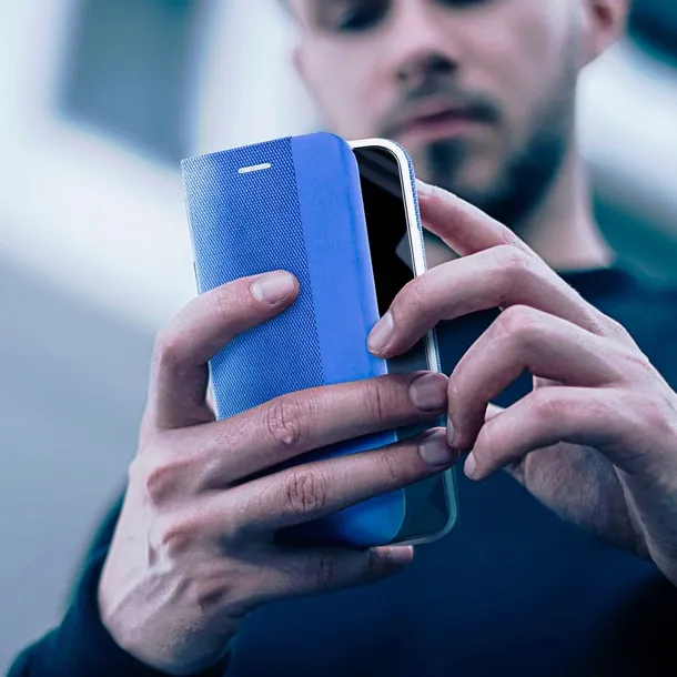 kabura-sensitive-book-do-iphone-17-niebieski-marka-inna-stan-nowy