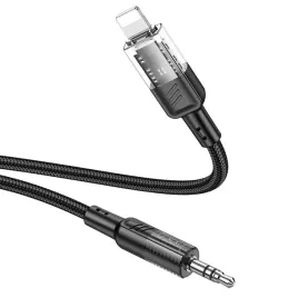 kabel-aux-jack-35-mm-do-lightning-hoco-12-m-upa27-czarny