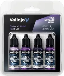 vallejo-77262-true-metallic-metal-zestaw-4-farb-celestial-violet-4-x-18-ml