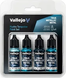 vallejo-77264-true-metallic-metal-zestaw-4-farb-hydra-turquoise-4-x-18-ml