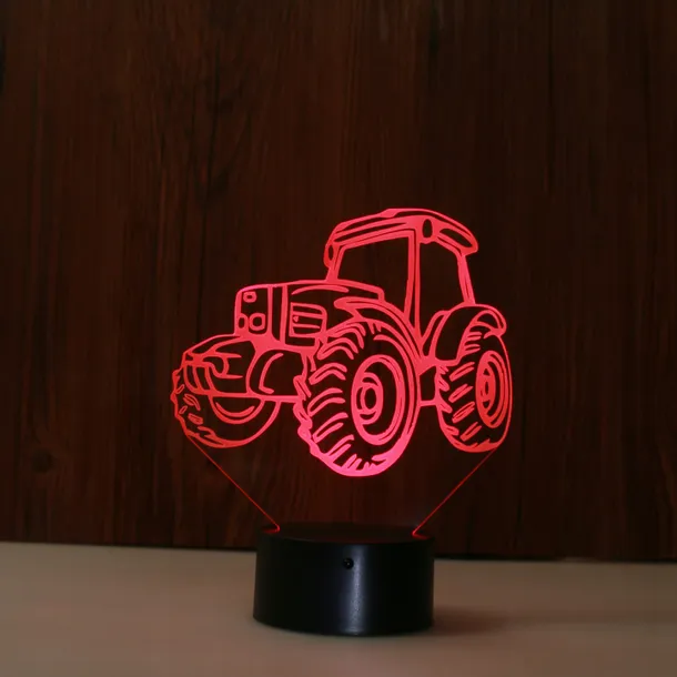 lampka-nocna-3d-traktor-pilot-prezent-stan-nowy-kolor-przezroczysty