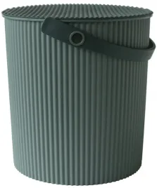 wiadro-stolek-z-pokrywa-okragle-20-l-zielone-hachiman-omnioutil