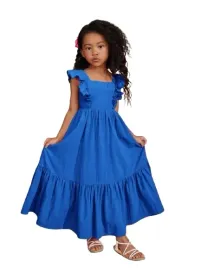 shein-niebieska-sukienka-letnia-dziewczeca-maxi-z-falbankami-98-104-1ha