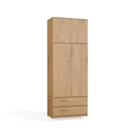 szafa-malwa-ss-90-z-nadstawka-dab-artisan-do-garderoby-pokoju